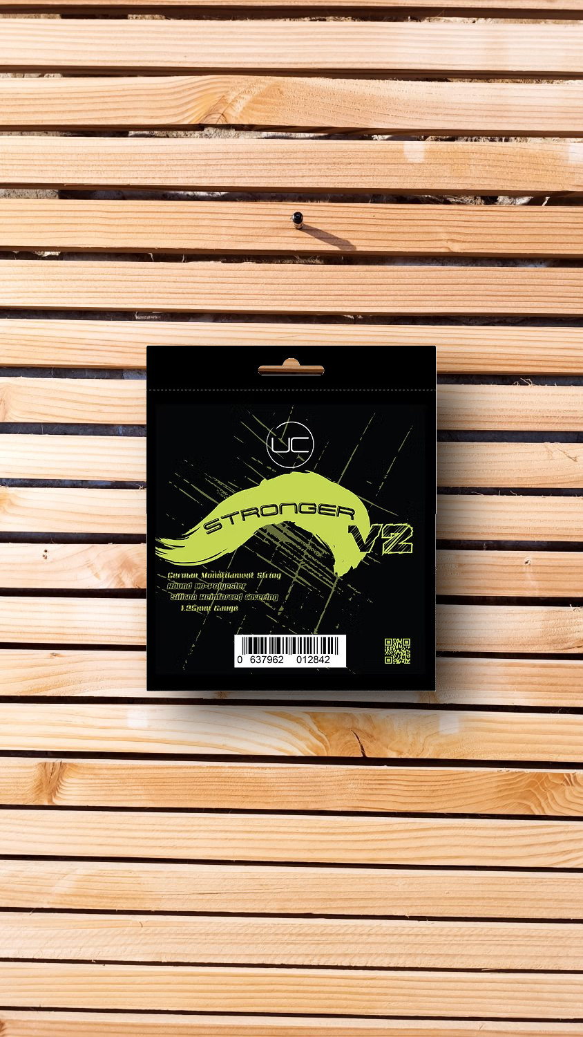 UNI-CORD The Stronger V2 1.25 Jaune Fluo